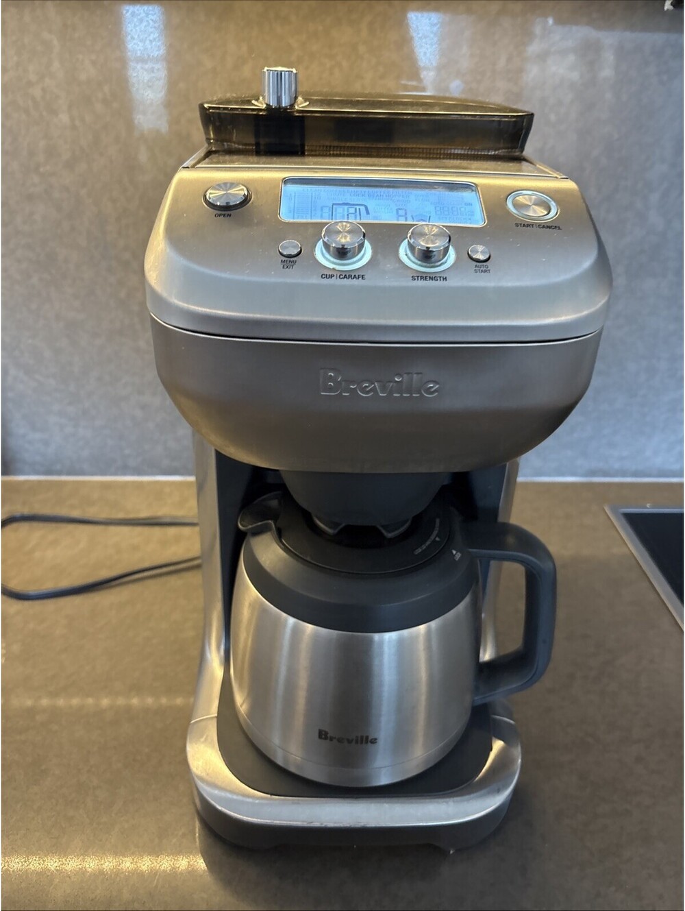 Breville BDC650BSS Grind Control Brushed Stainless Steel Coffee Maker - Cleaned